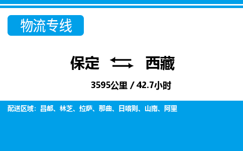保定至西藏貨運專線：電商貨物運輸專線「市縣派送」