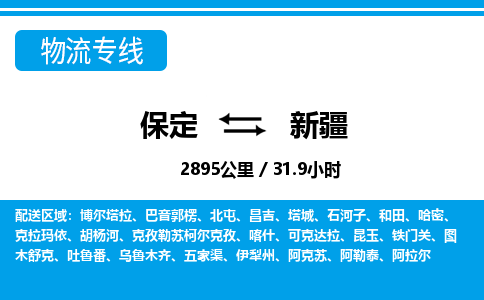 保定至新疆貨運專線：轎車托運專線「直達往返」