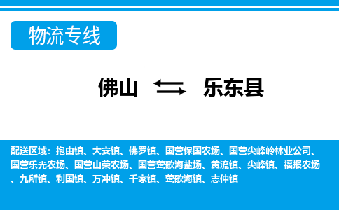 佛山到樂東縣物流專線_佛山至樂東縣物流公司_佛山到樂東縣貨運(yùn)專線